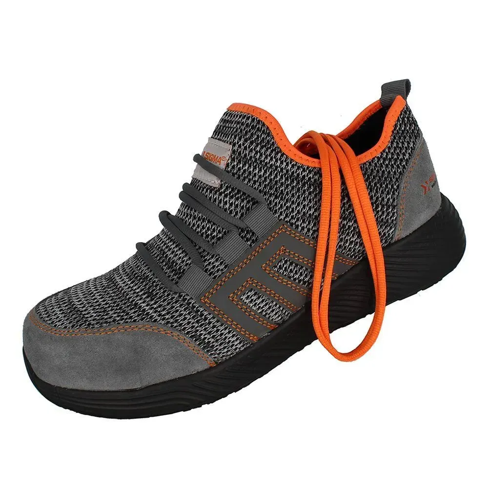 Робочі літні кросівки з композитним носком Black Marathon S1PS SR польської фірми SIGMA SAFETY 3