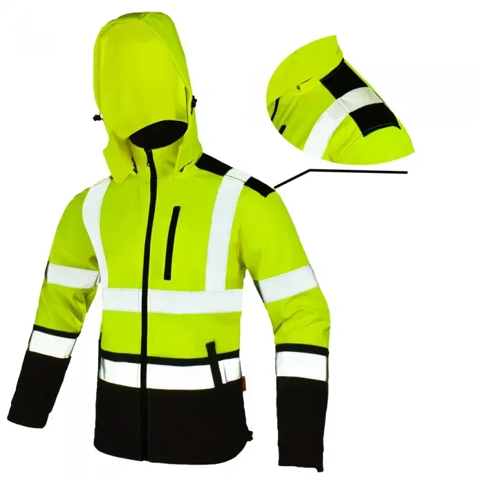 ArtMas CLASSIC-VIS KURTKA SOFTSHELL - Робоча Куртка Софтшел високої видимості